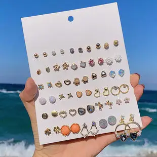 Women's Trendy Earrings Set with Sparkling Gems — feature 13