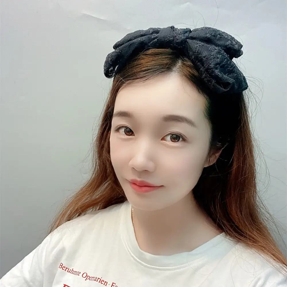 Lace Wide-Brimmed Hairband for Women - Image 6