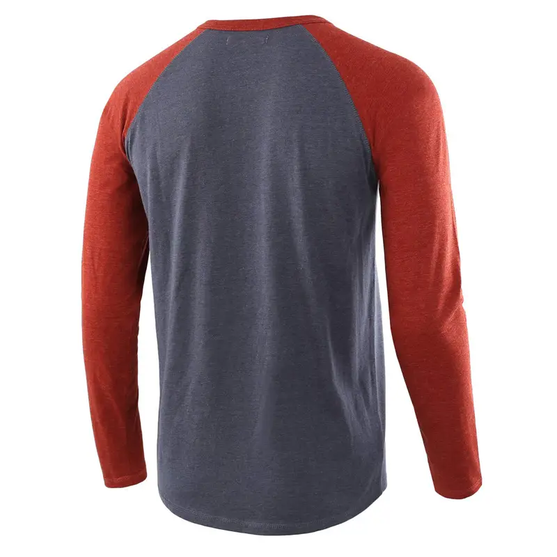 Men's Long Sleeve Hen T-Shirt Grey Large — feature 21