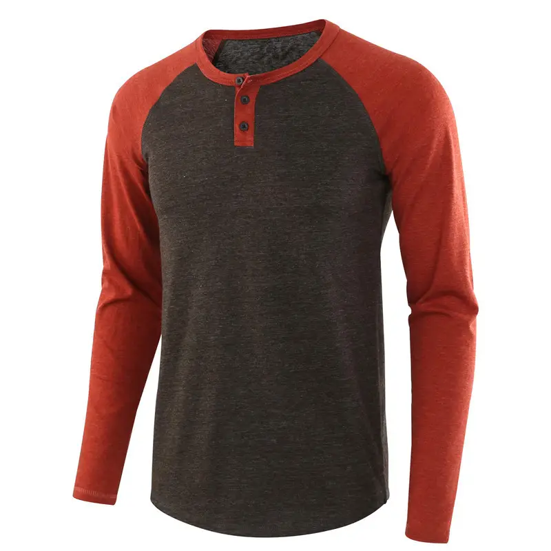 Men's Long Sleeve Hen T-Shirt Grey Large - Image 6