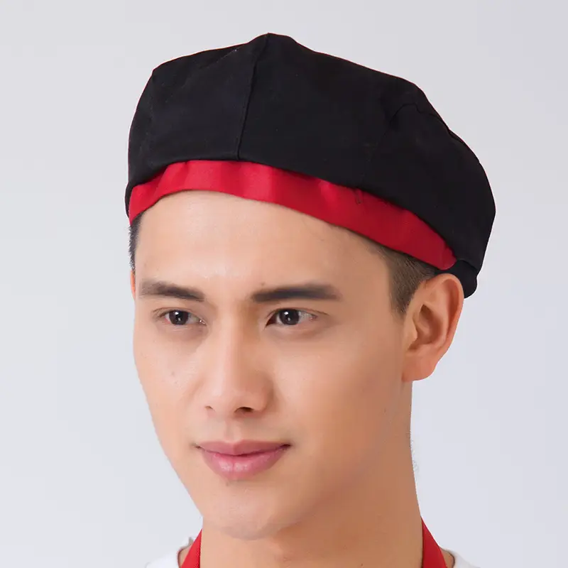 Breathable Chef Hat for Women Forward Beret Cloth - Image 30