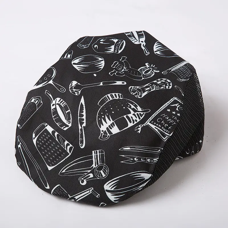 Breathable Chef Hat for Women Forward Beret Cloth - Image 8