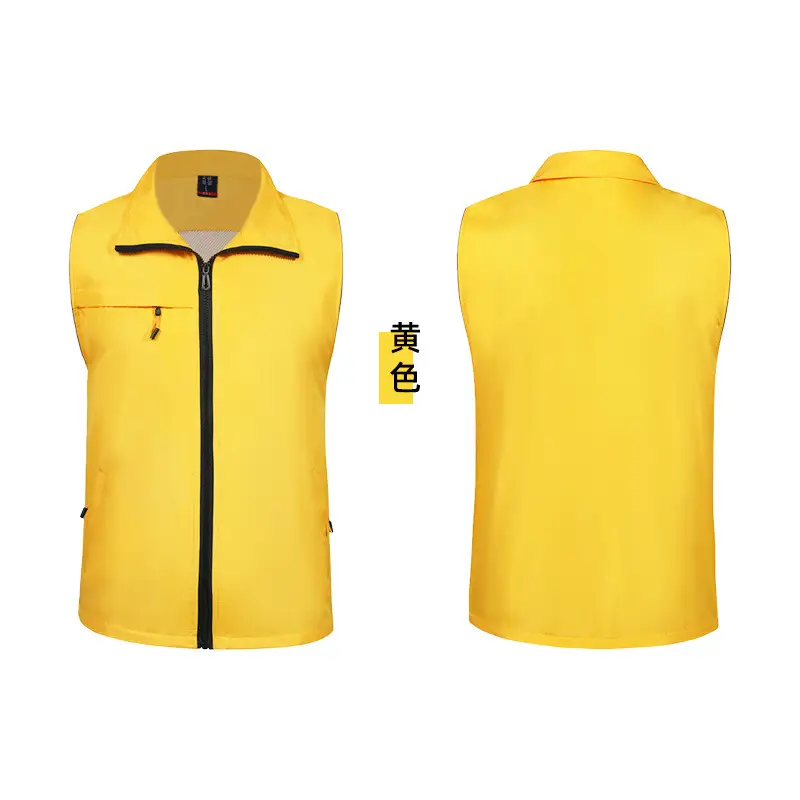 Orange Reflective Vest for Volunteers & Work - Image 2