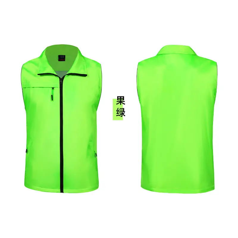 Orange Reflective Vest for Volunteers & Work - Image 6