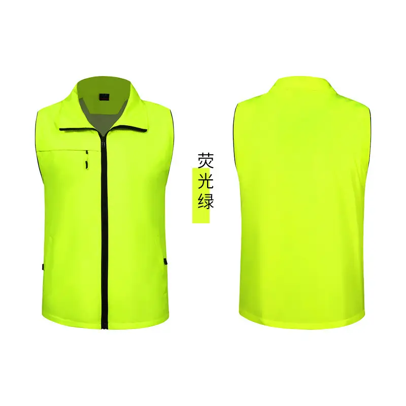 Orange Reflective Vest for Volunteers & Work - Image 7