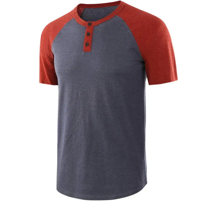 Men Short Sleeve T-Shirt Brown Large Casual - Image 2