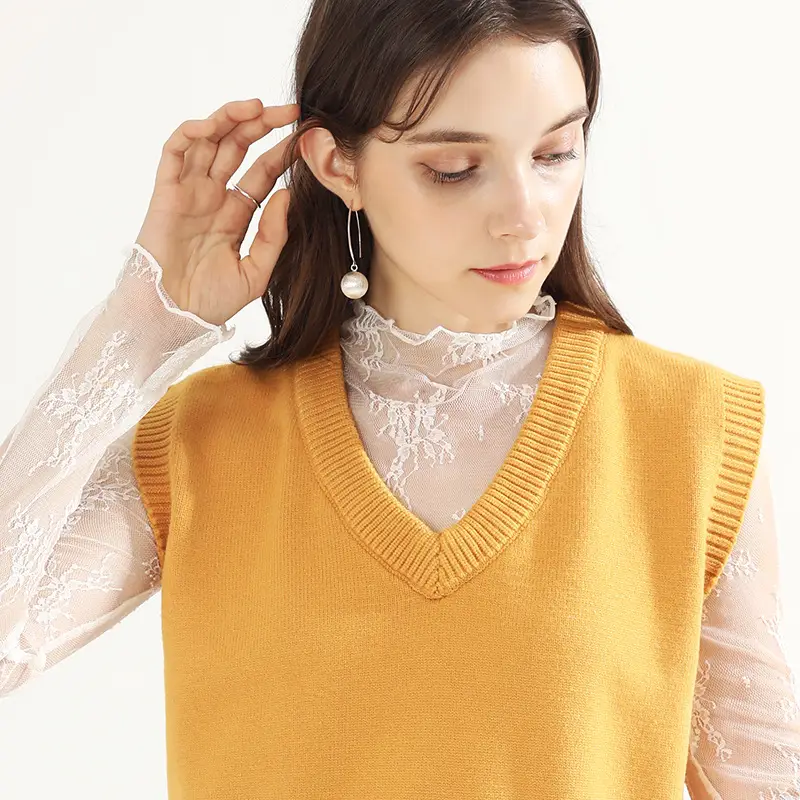 Women's Long Sleeve Mesh Top with Lace Trim - Image 9