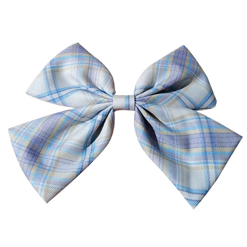 Plaid Plush Bow for Girls Hair Accessories - Image 21