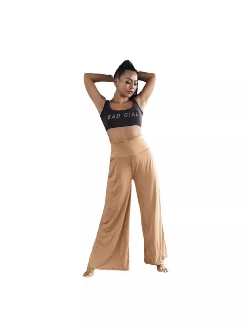 Women's Wide Leg Yoga Pants Autumn Winter Fitness Pants