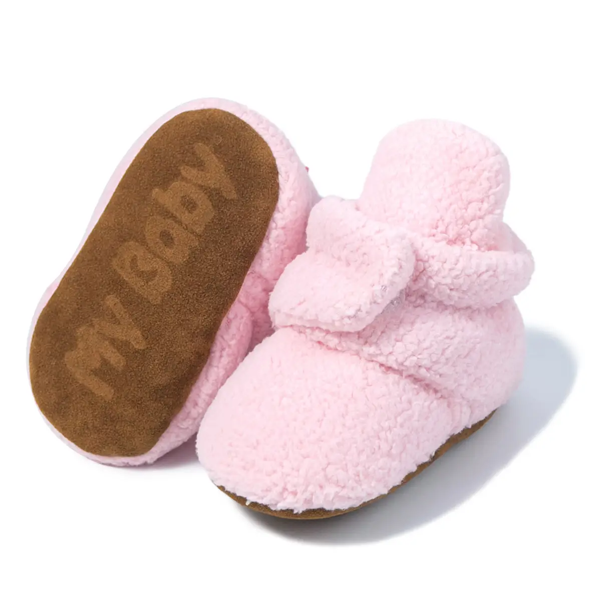Cotton Fluffy Baby Shoes for 0-1 Year Old Toddler