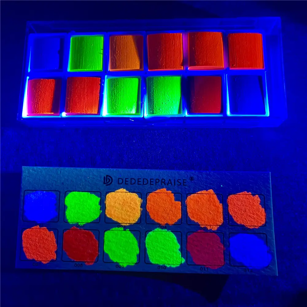 Factory supply solid pearlescent watercolor gem color starlight dark watercolor paint nail painting wholesale watercolor — feature 8