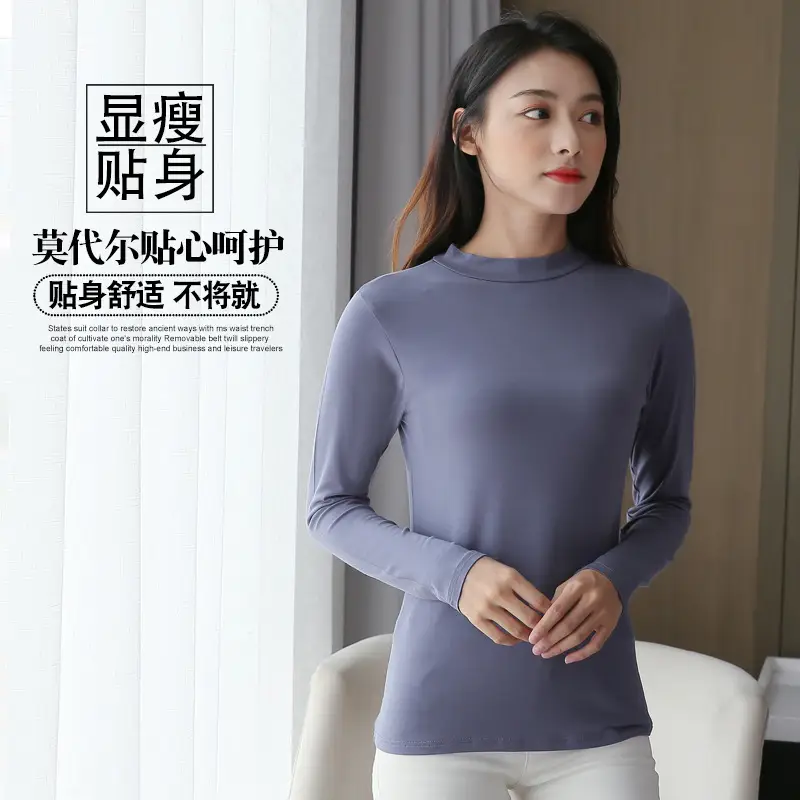 Women's Long Sleeve T-Shirt Pink Large