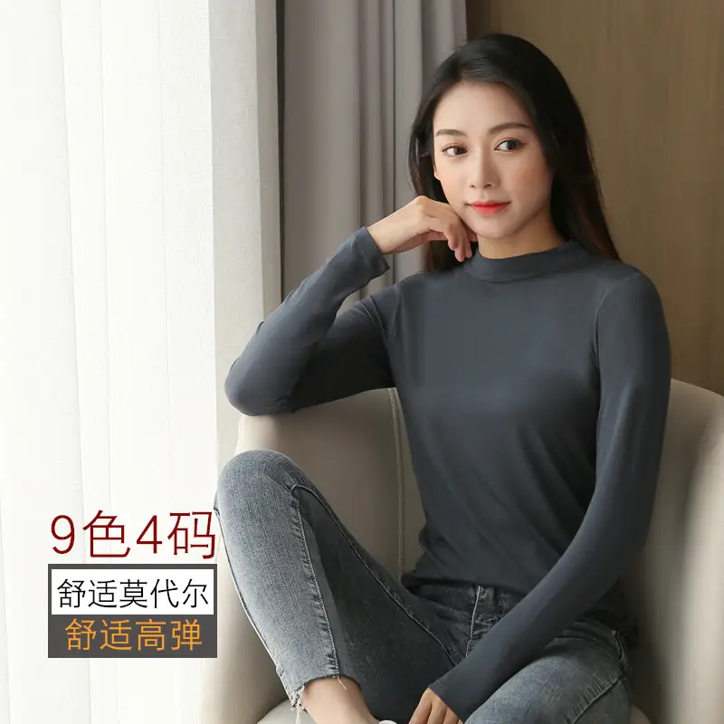 Women's Long Sleeve T-Shirt Pink Large