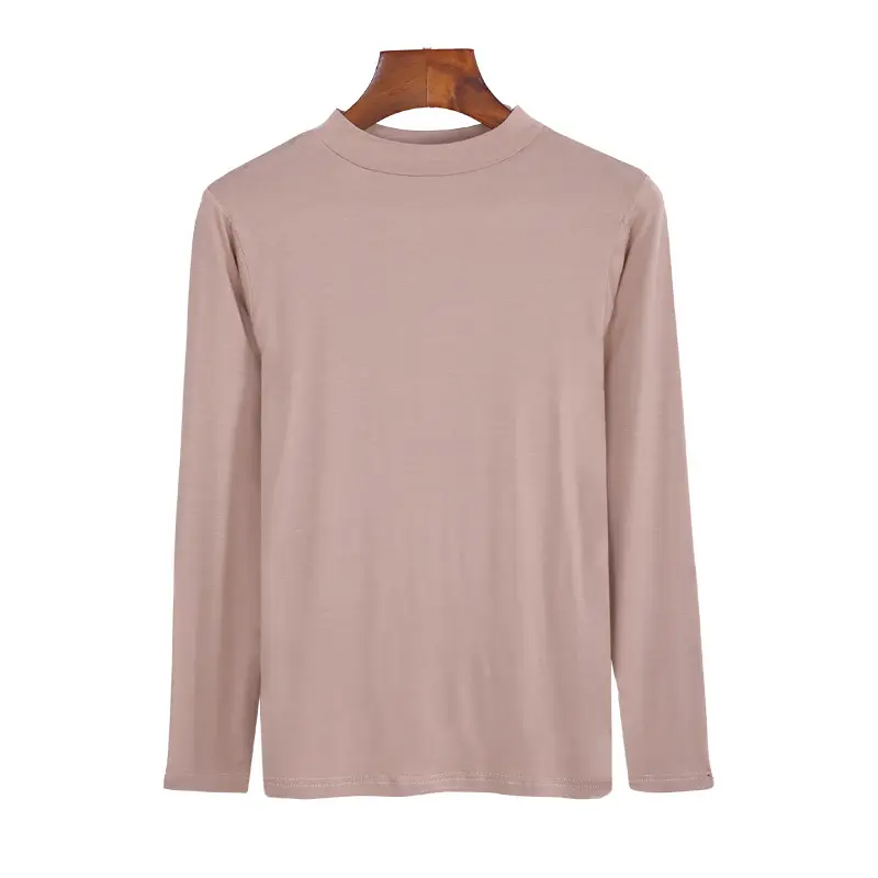Women's Long Sleeve T-Shirt Pink Large