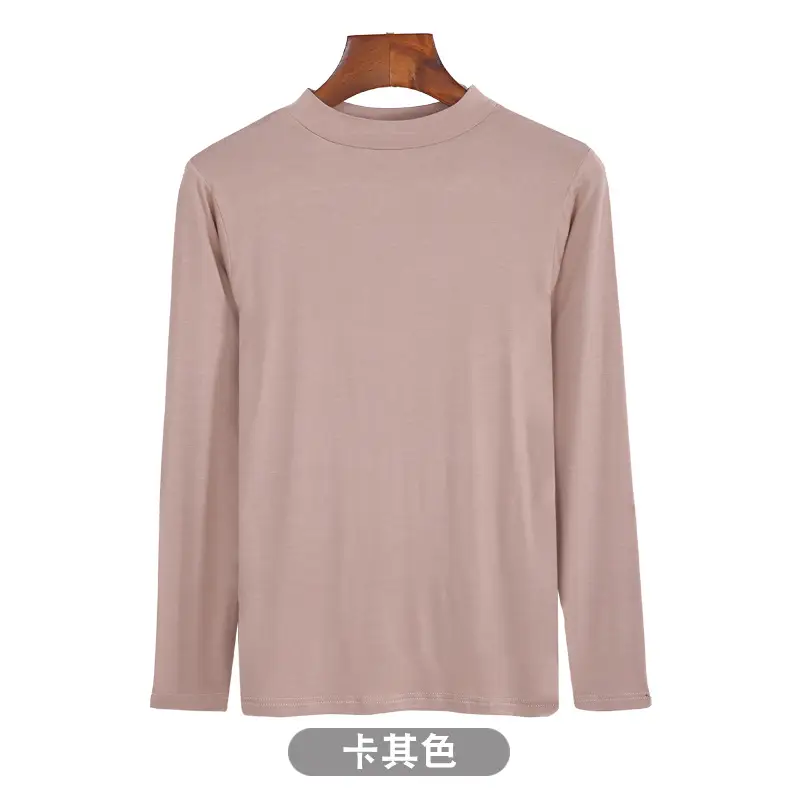 Women's Long Sleeve T-Shirt Pink Large