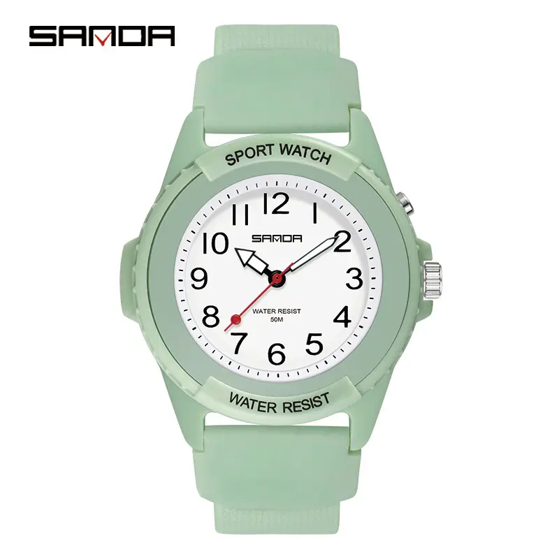 Sanda Sport Watch Black Quartz Outdoor Sports Fashion Watch - Image 18