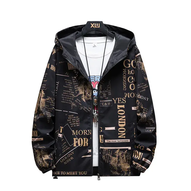 2024 Plus Size Men's Camouflage Reversible Jacket - Image 8