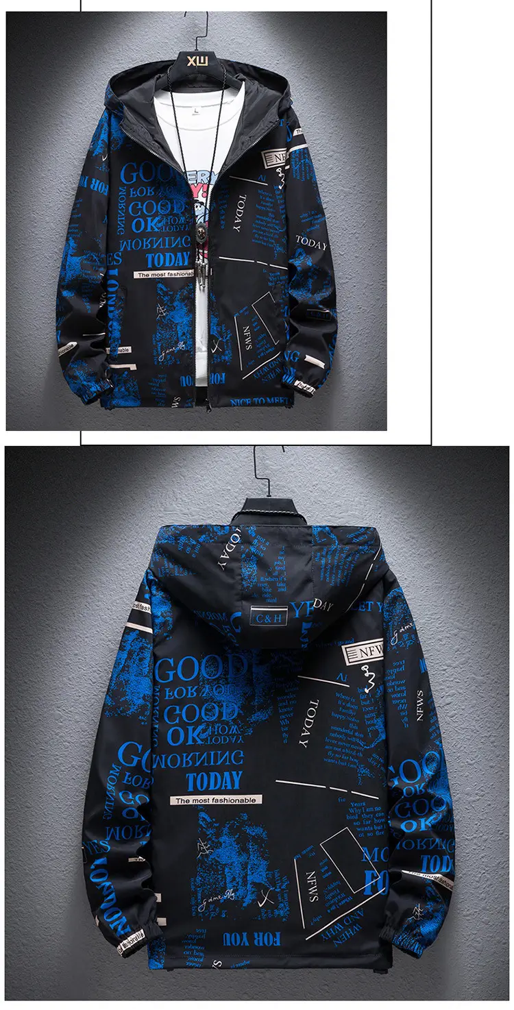 2024 Plus Size Men's Camouflage Reversible Jacket — feature 10