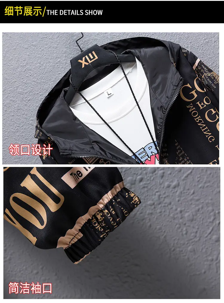 2024 Plus Size Men's Camouflage Reversible Jacket — feature 15