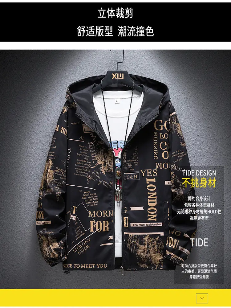 2024 Plus Size Men's Camouflage Reversible Jacket — feature 2