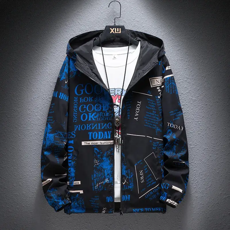 2024 Plus Size Men's Camouflage Reversible Jacket - Image 5
