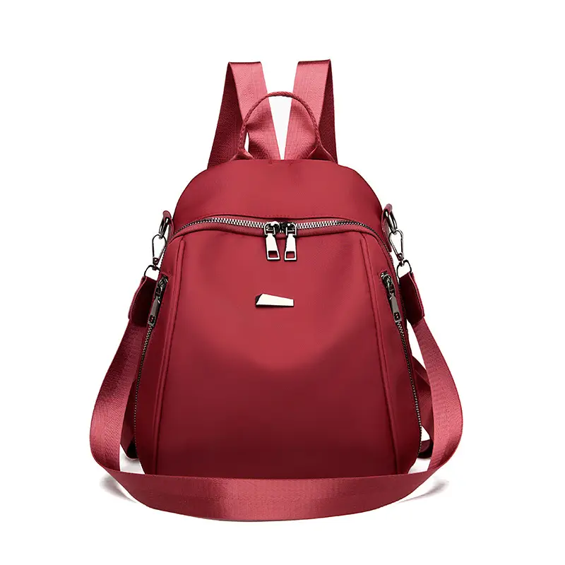 Women's 2024 Trendy Black Oxford Cloth Backpack - Image 3