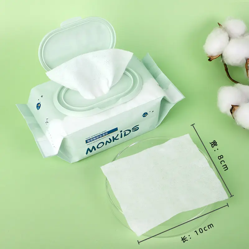 Mengbeibi Facial Makeup Remover Wipes 120Pcs Non-Irritating