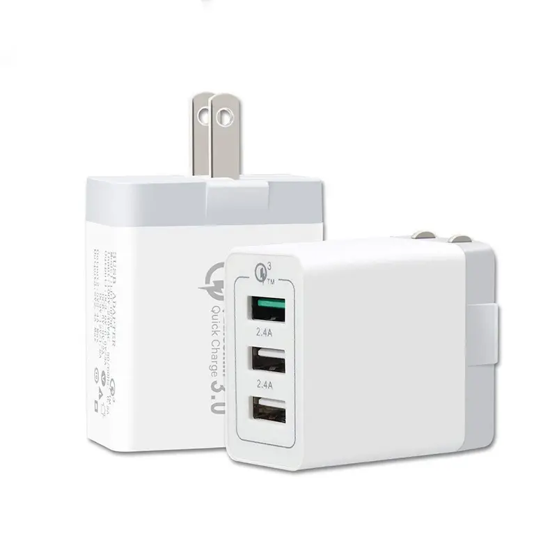 Qualcomm QC3.0 Fast Charging USB Charger White - Image 2