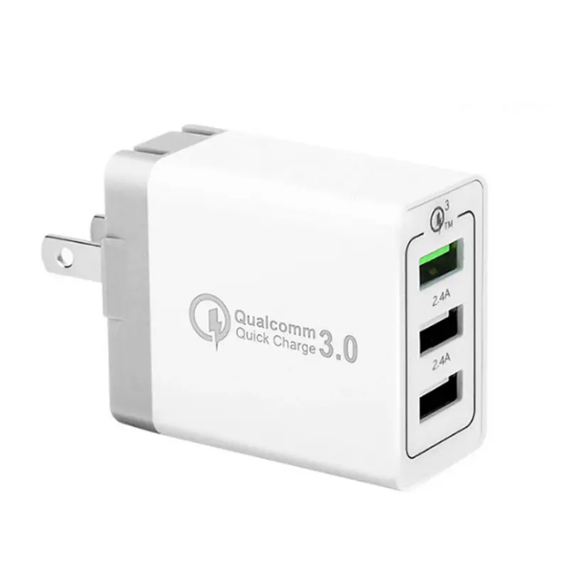 Qualcomm QC3.0 Fast Charging USB Charger White - Image 4