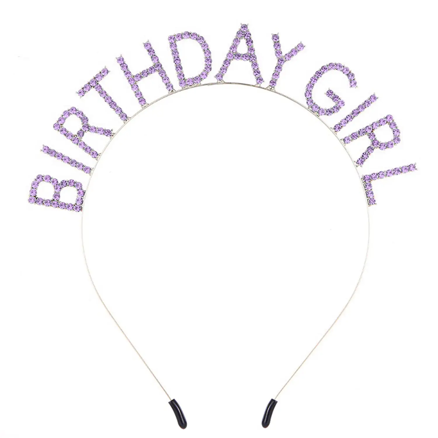 Birthday Party Rhinestone Hairbands for Girls