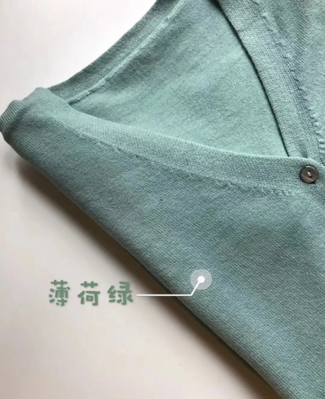 Women's V Neck Knitted Cardigan Sweater Pure Color - Image 6