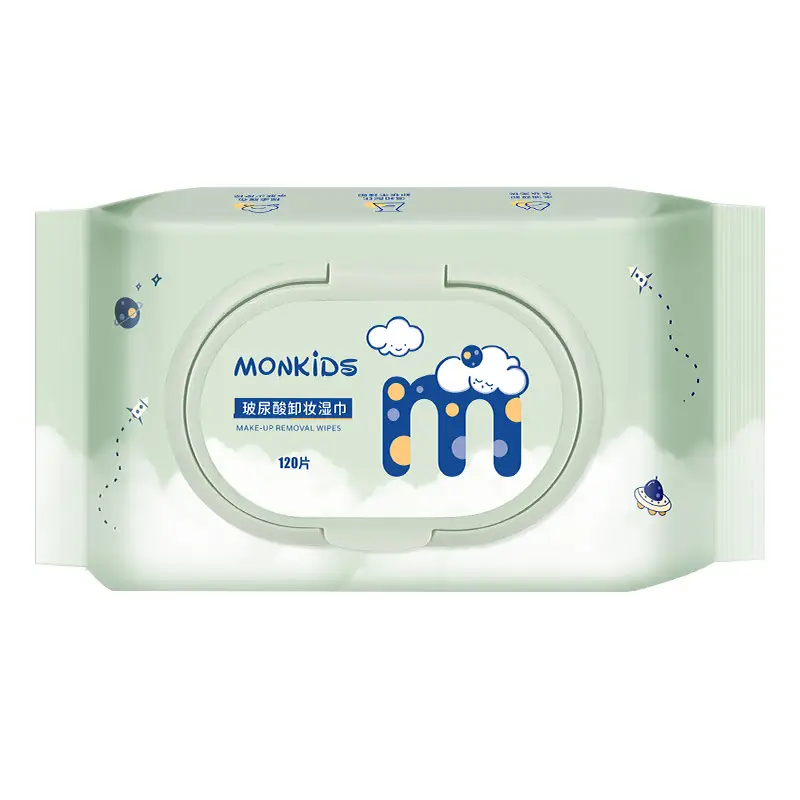 Disposable Makeup Remover Wipes 120Pcs Gentle Cotton - Image 5
