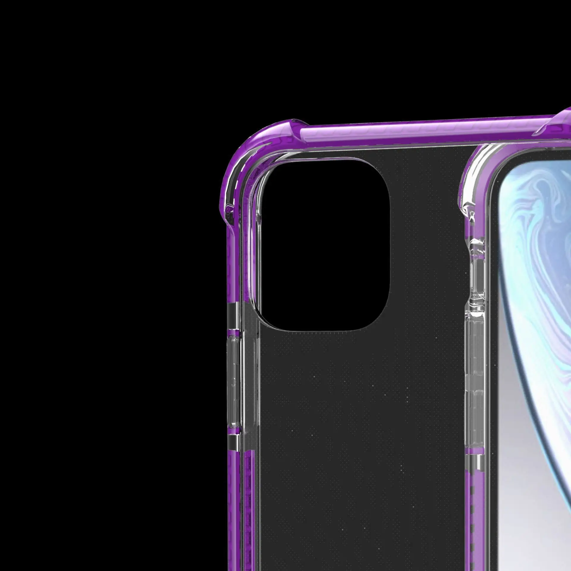Purple Four-Corner iPhone Protection Case - Image 14