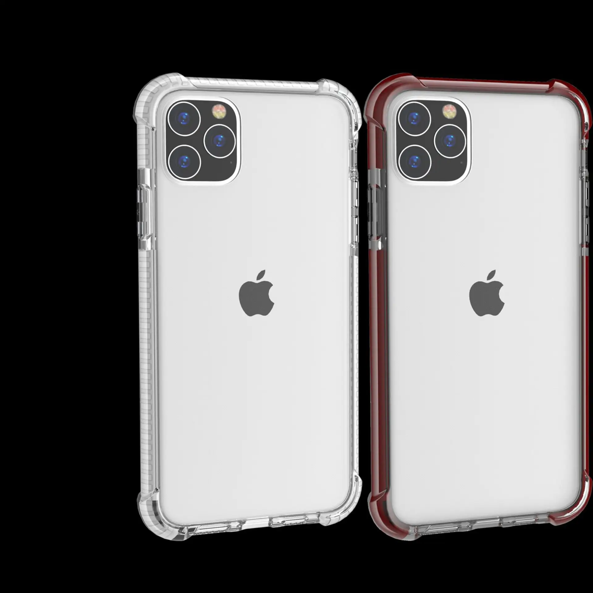 Purple Four-Corner iPhone Protection Case — feature 1