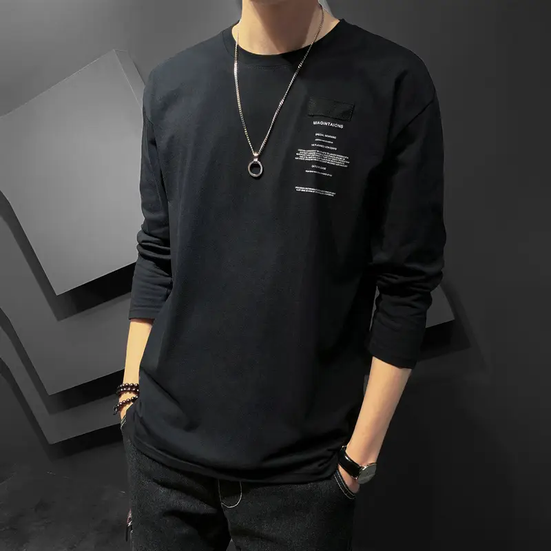Men White Graphic Long Sleeve Sweatshirt 2020 - Image 4