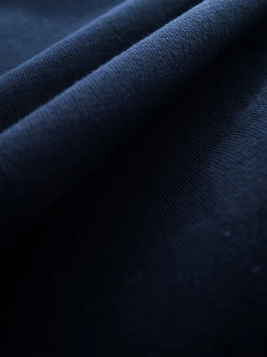 Navy 360g Heavyweight Hooded Sweatshirt Long Sleeve