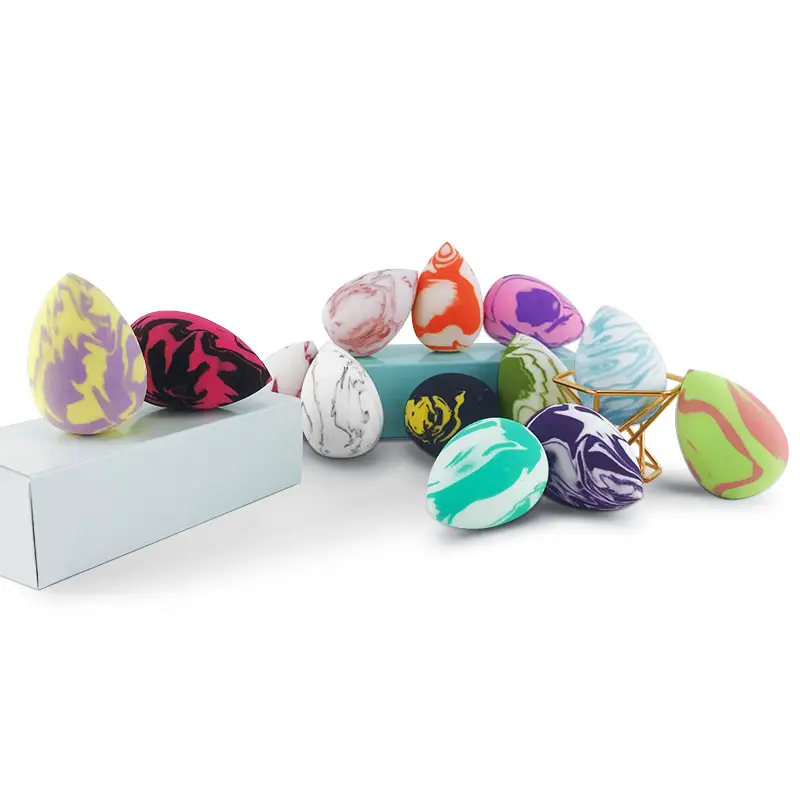 Factory Clearance Beauty Makeup Egg LOGO Sponges 100 Pcs - Image 38