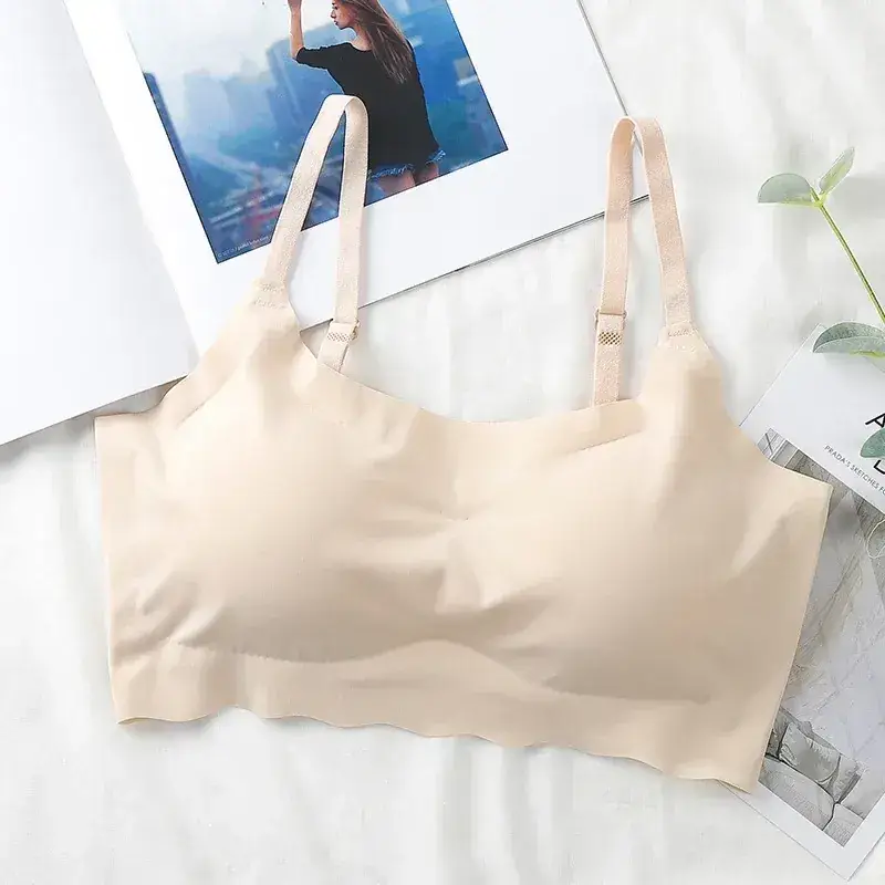 White Traceless Women's Single Underwear Peace of Mind
