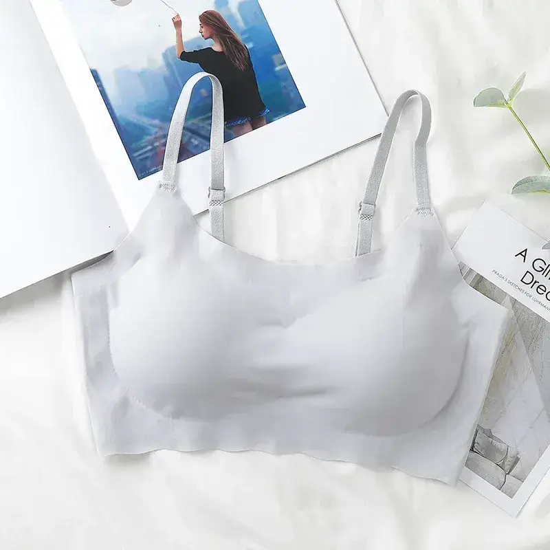 White Traceless Women's Single Underwear Peace of Mind