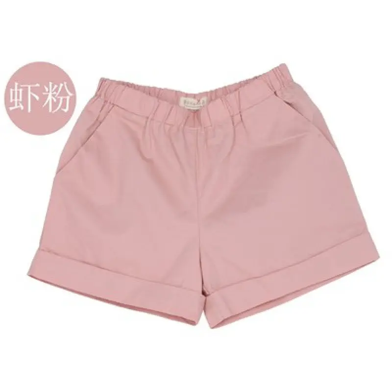 Women Cotton Slim Fit Shorts Candy Color Summer - Image 10
