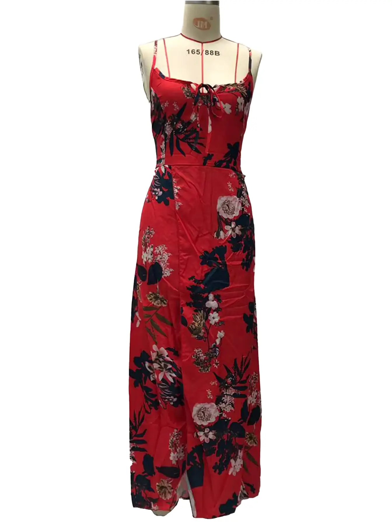 Black Floral Swing Dress Large Export Women — feature 17