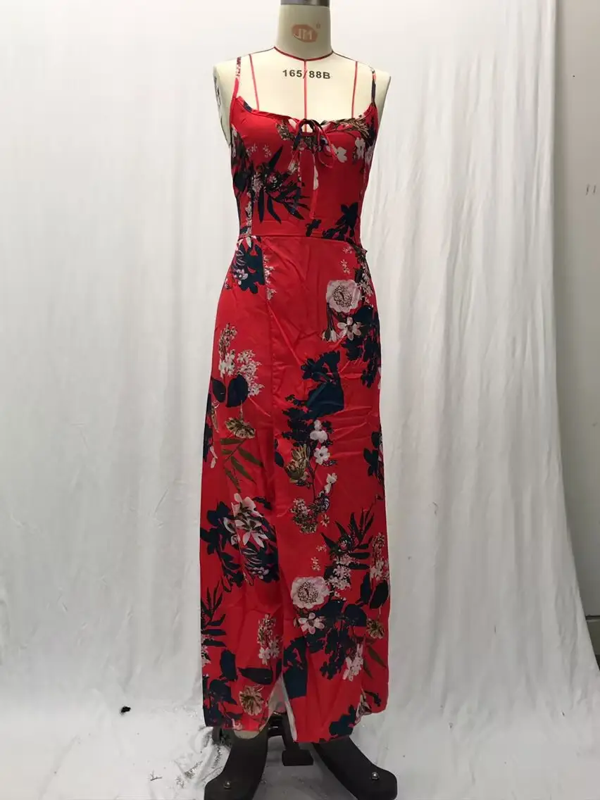 Black Floral Swing Dress Large Export Women — feature 27