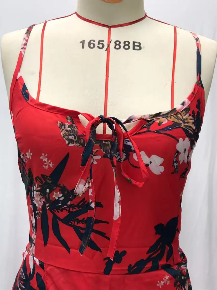 Black Floral Swing Dress Large Export Women — feature 36