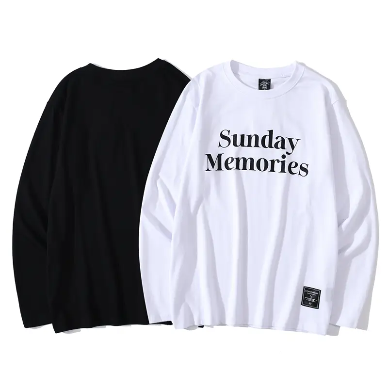 Men's Black Sunday Memories Sweatshirt Round Neck - Image 4