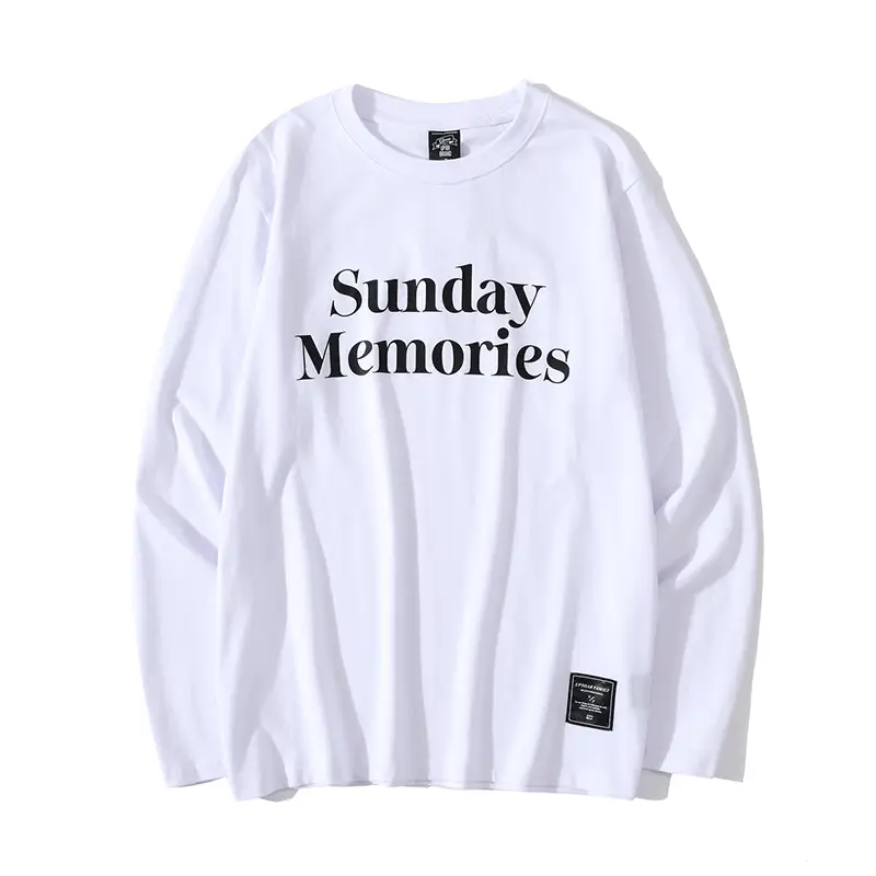 Men's Black Sunday Memories Sweatshirt Round Neck - Image 6