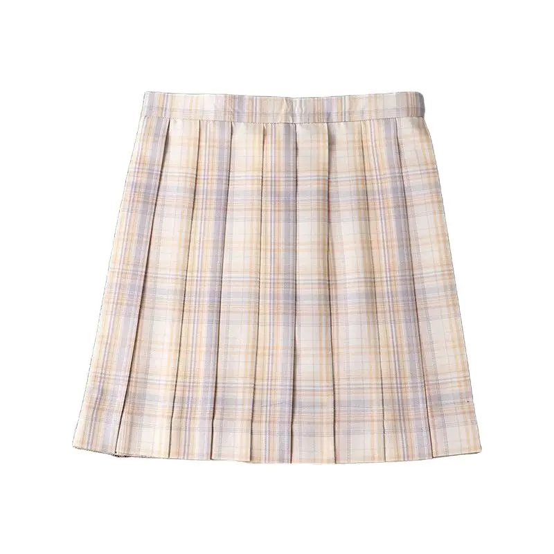 Genuine JK Plaid Pleated Skirt Uniform Set - Image 130