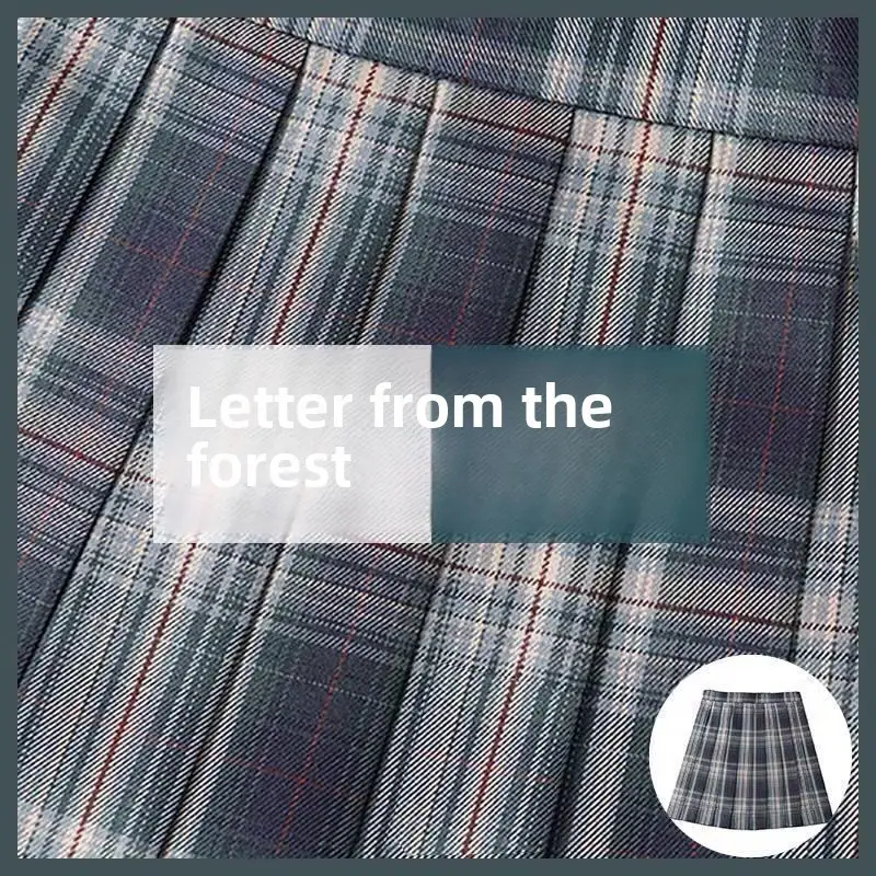 Genuine JK Plaid Pleated Skirt Uniform Set - Image 34