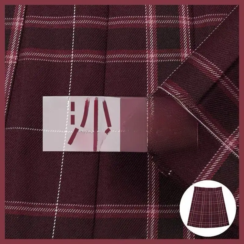 Genuine JK Plaid Pleated Skirt Uniform Set - Image 44