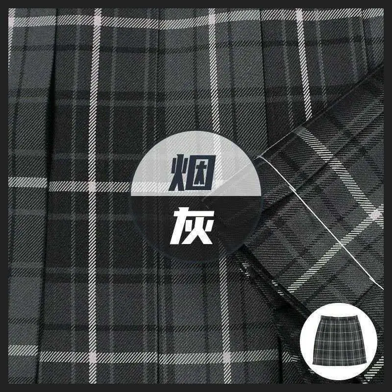 Genuine JK Plaid Pleated Skirt Uniform Set - Image 69