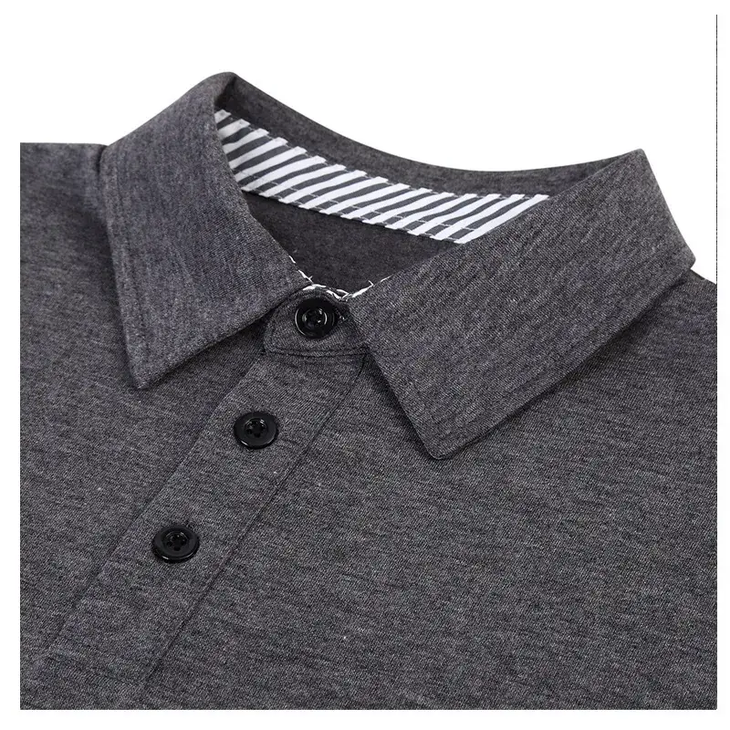 Men's Black Short Sleeve Polo Shirt 2020 - Image 7